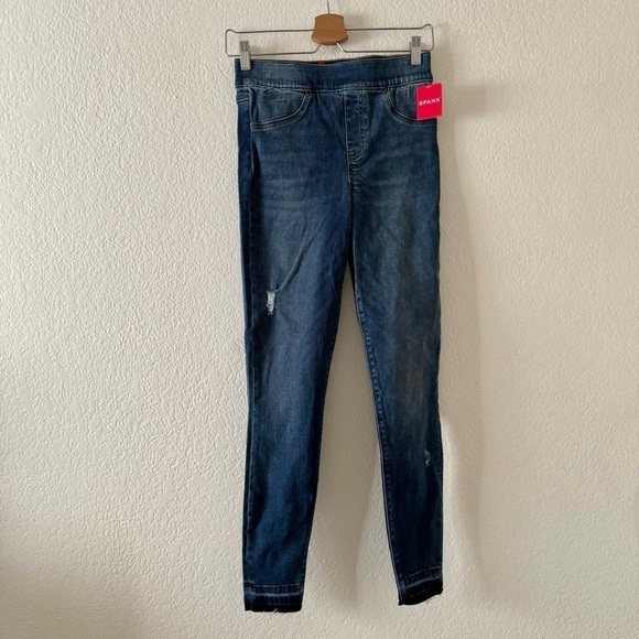 Spanx Distressed Skinny Jean Jeggings - Picture 5 of 6